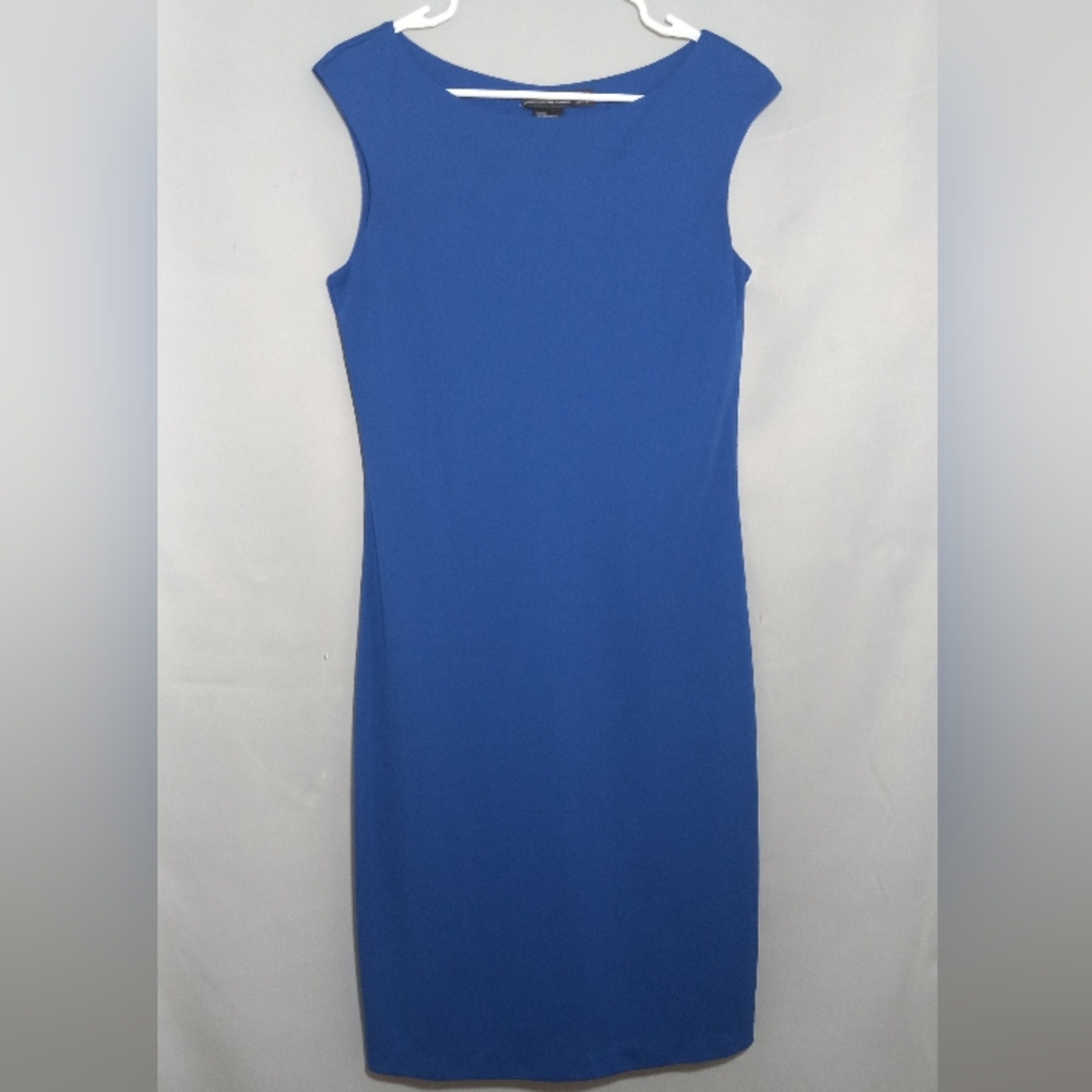 Zara Cobalt Blue Sleeveless Midi Dress Size M
